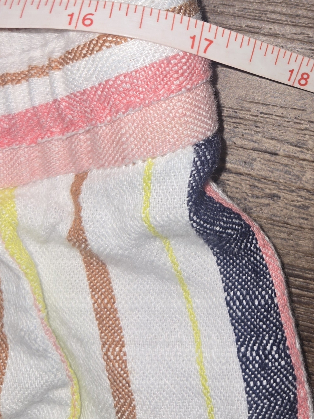 Old Navy Striped Multicolor Linen Blend Lounge Pants - Picture 5 of 6